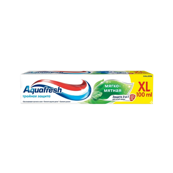 Aquafresh жұмсақ мяталы тіс пастасы 100 мл