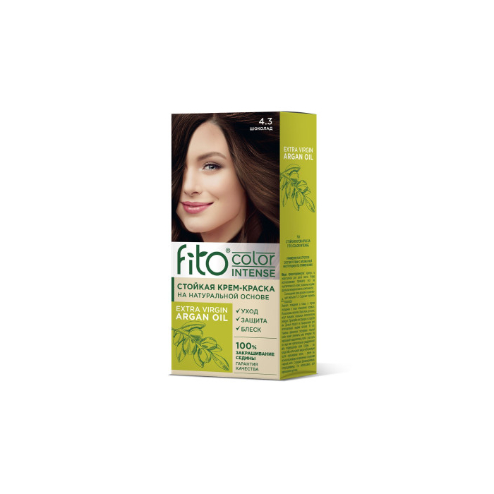 FitoColor Intense шаш бояуы 4.3 Тон шоколад 115 мл