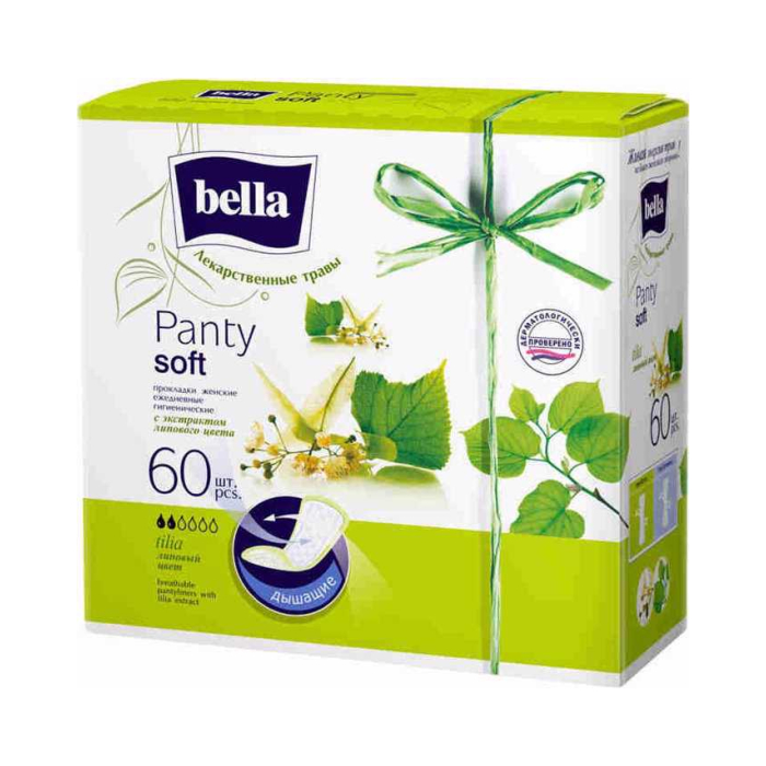 Прокладки ежедневные Bella Panty Herbs Tilia 50+10 шт