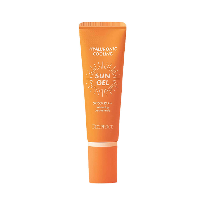 DEOPROCE HYALURONIC COOLING SUN GEL SPF50+ PAA+++ 80 мл күннен қорғайтын құрал