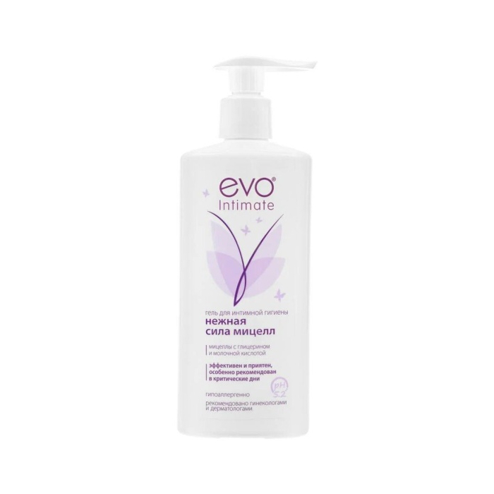 Интимдік гигиена гелі Eva intimate нәзік күш мицелл 250 мл