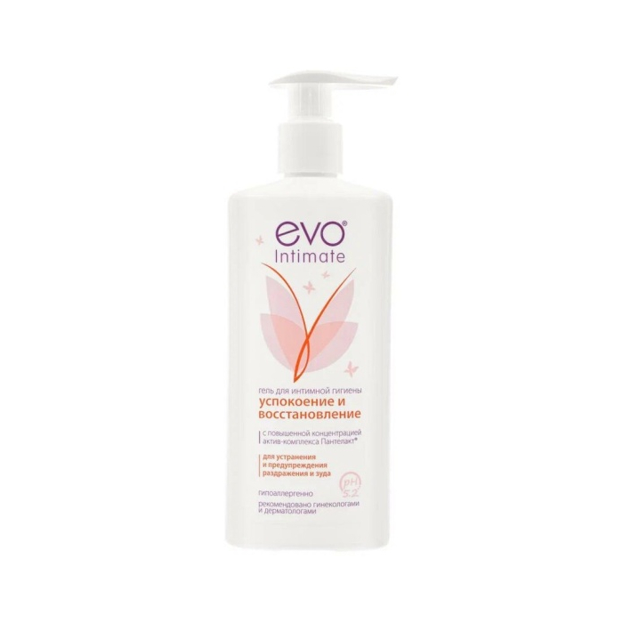 Интимдік гигиена гелі Eva intimate тыныштандыру және қалпына келтіру 250 мл