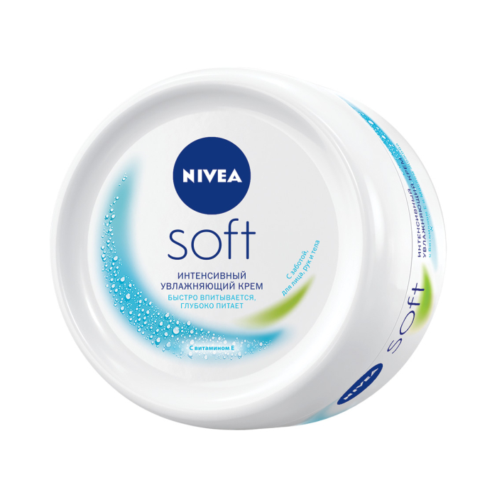 Nivea Soft дене кремі интенсивті ылғалдандыратын 100 мл