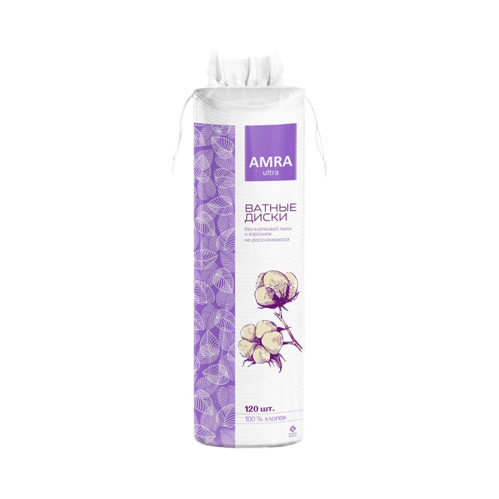 Диски ватные Amra 120 шт