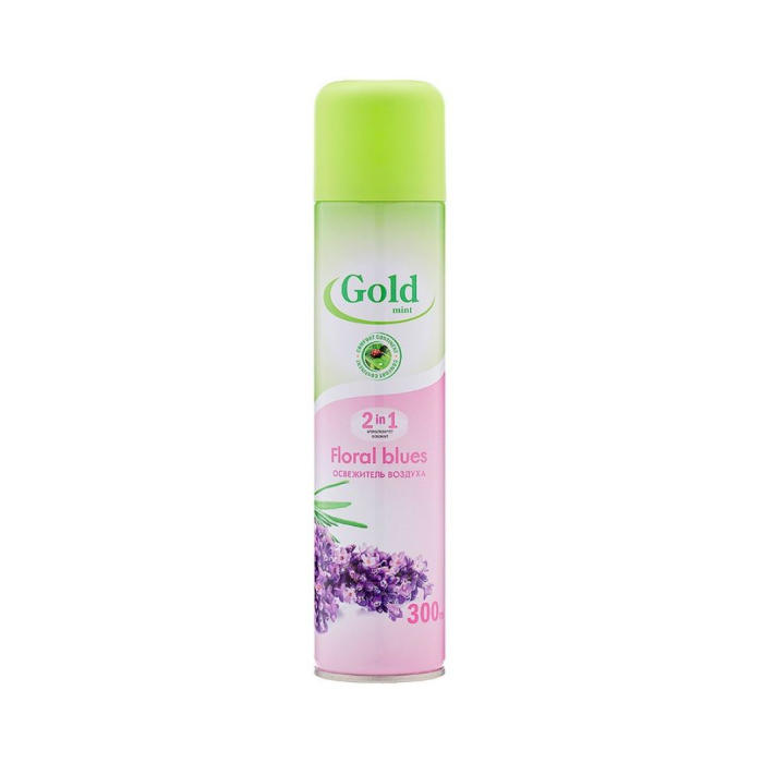 Освежитель воздуха Gold mint Floral blues 300 мл