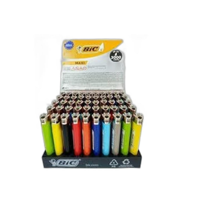 ЗАЖИГАЛКА BIC МАКСИ ПАЧКА 50ШТ