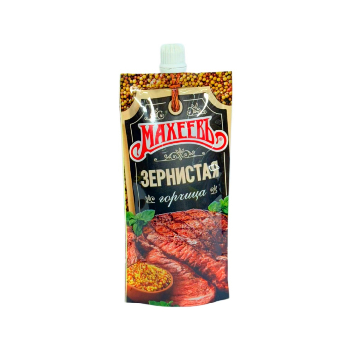 МАХЕЕВЬ ГОРЧИЦА ЗЕРНИСТАЯ 140ML