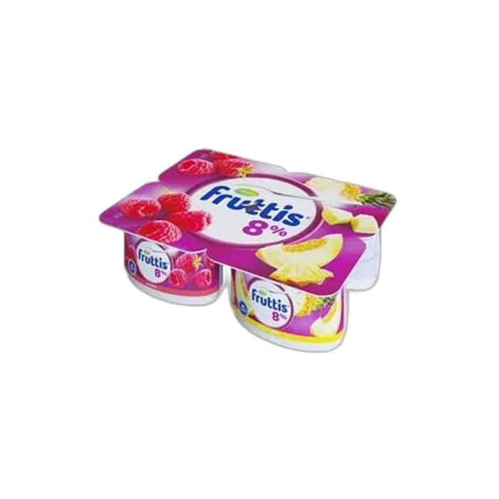 ИОГУРТ FRUTTIS МАЛИНА ДЫНЯ АНАНАС  8% 115Г