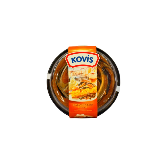 ПИРОГ KOVIS ШОКОЛАДНО-КАРАМЕЛ 400 ГР