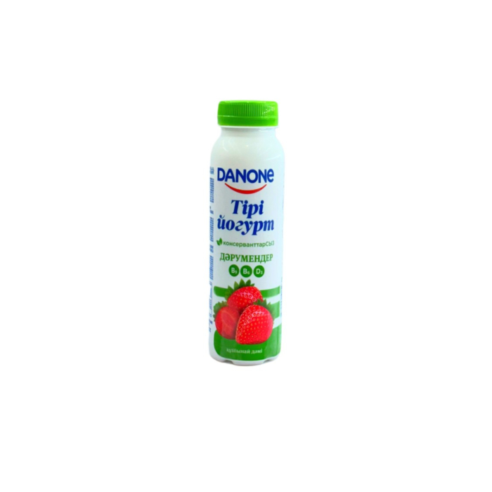 ЙОГУРТ DANONE КЛУБНИКА 270ГР