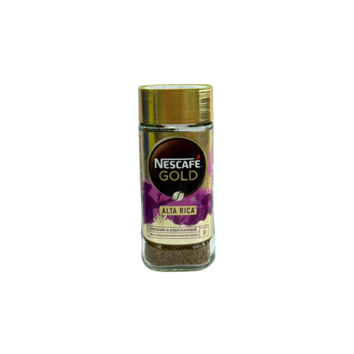 NESCAFE GOLD ALTA RICA КРЕПКИЙ 85ГР