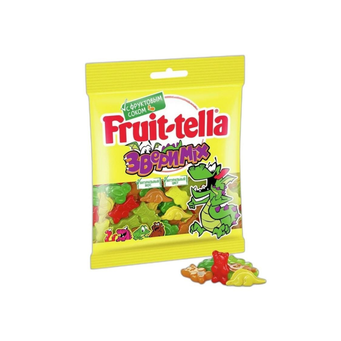 FRUIT-TELLA 70 ГР МАРМ ЗВЕРИ MIX
