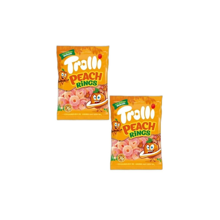 МАРМЕЛАД TROLLI PEACH RINGS  ШТ