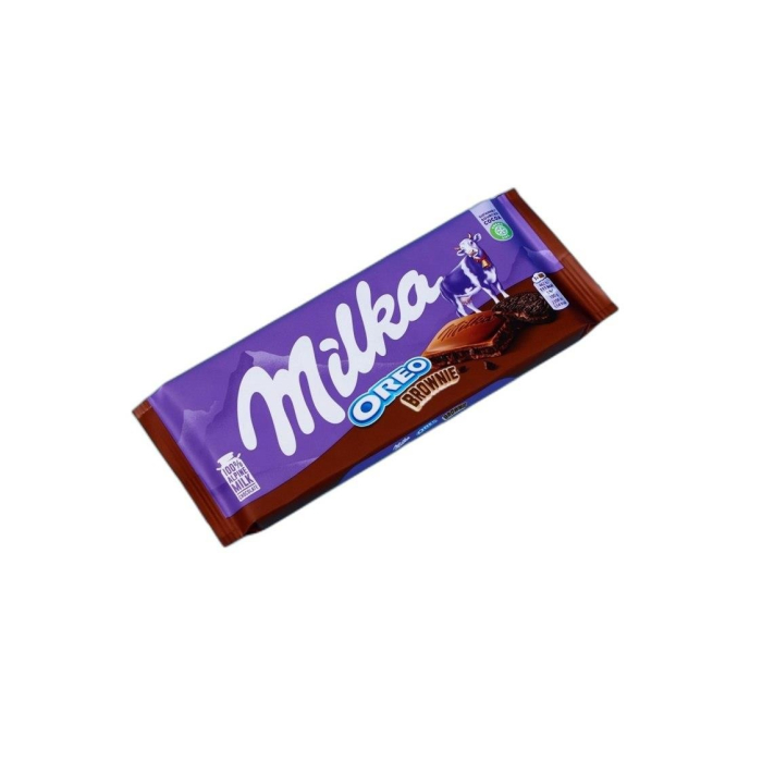 ШОКОЛАД MILKA OREO BROWNIE 100 ГР