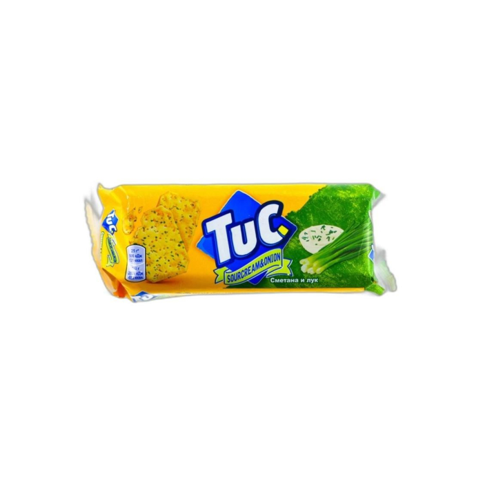 TUC PISHIRIQLARI QAYMOQ VA Piyoz TA'MI 100 GR