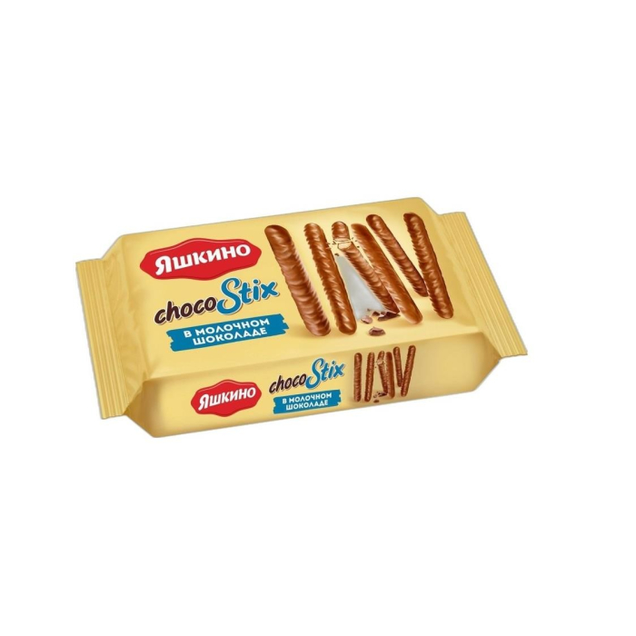 ЯШКИНО CHOCO STIX МОЛОЧ ШОКОЛАДЕ 130Г