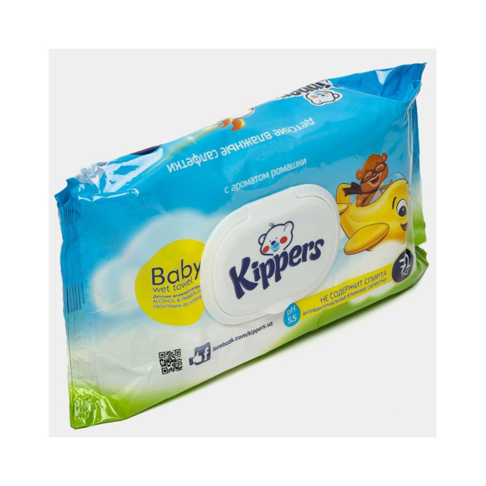 ВЛАЖ САЛФ ДЕТСКИЕ "KIPPERS" 72 ШТ