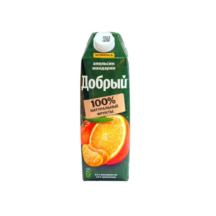СОК ДОБРЫЙ АПЕЛЬСИН МАНДАРИН 1Л