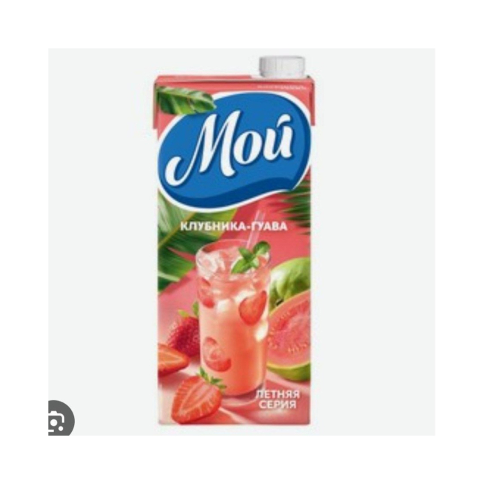 СОК МОЙ КЛУБНИКА И ГУАВА 0,95Л