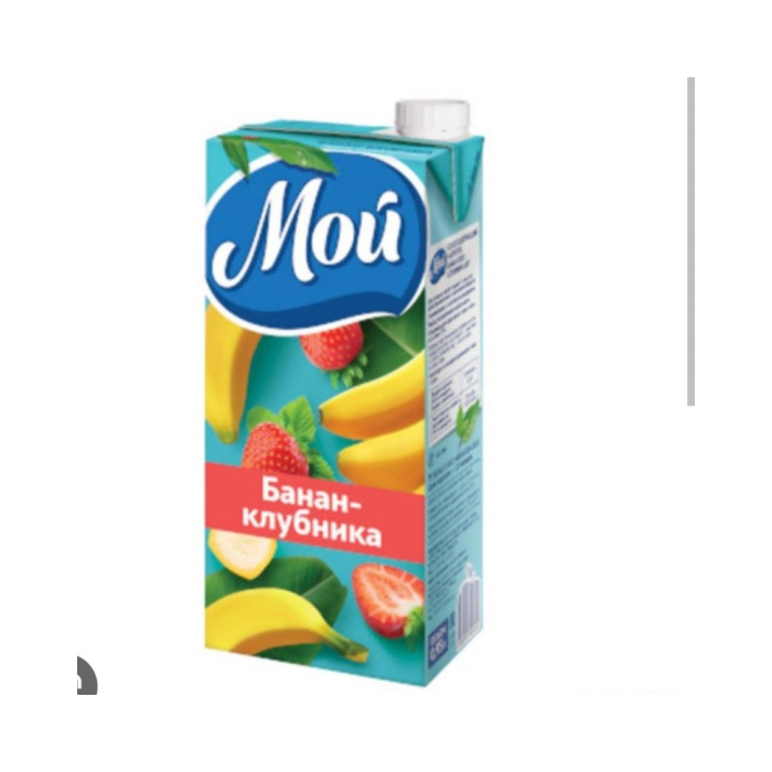 СОК МОЙ БАНАН И КЛУБНИКА 0,95Л