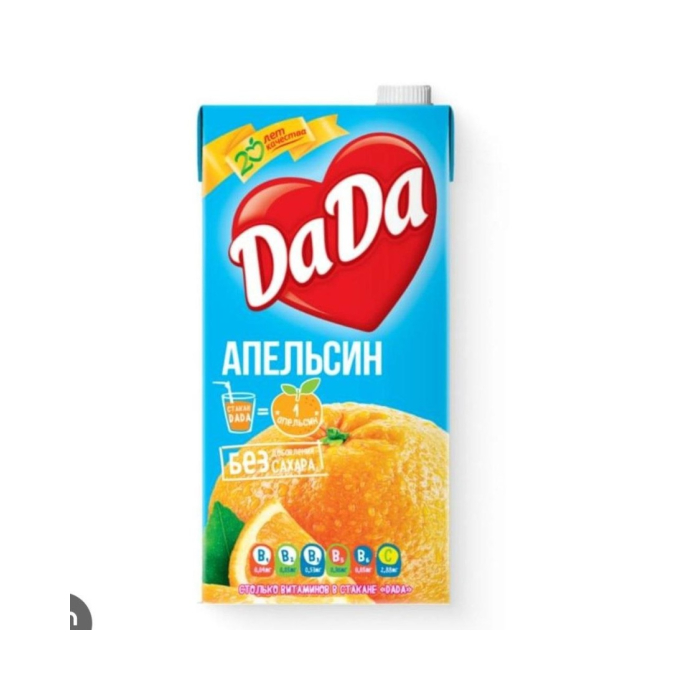 СОК  DADA АПЕЛЬСИН 1,9Л