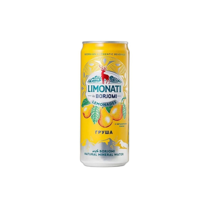 BORJOMI LIMONATI PEAR 0.33 Л
