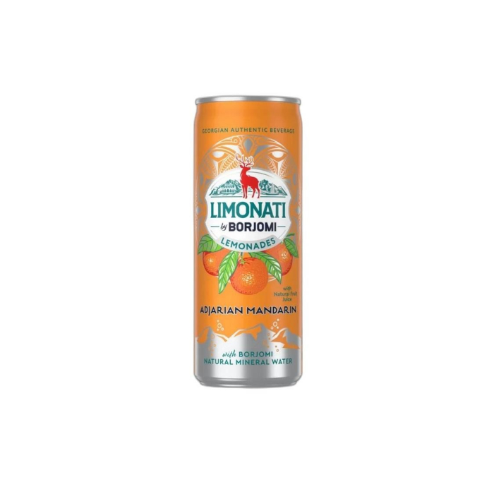 BORJOMI LIMONATI ADJARIAN MANDARIN 0.33 Л