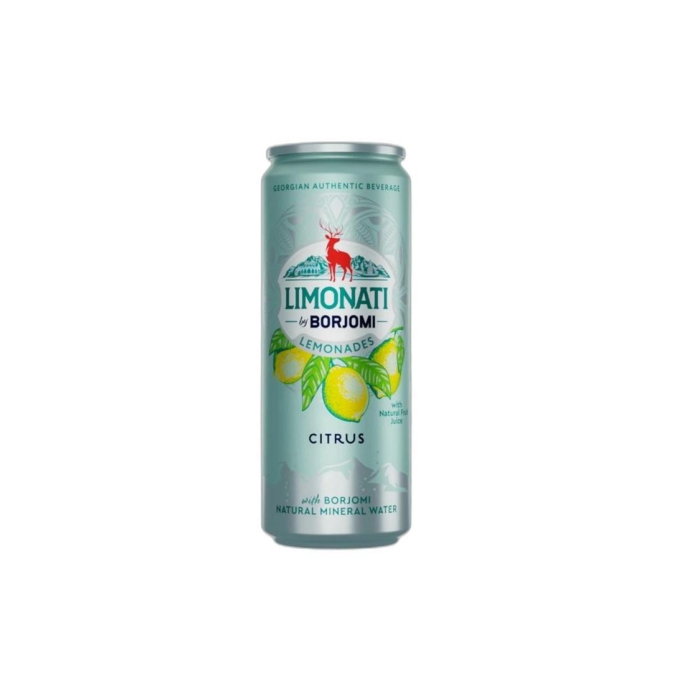BORJOMI LIMONATI CITRUS 0.33 Л