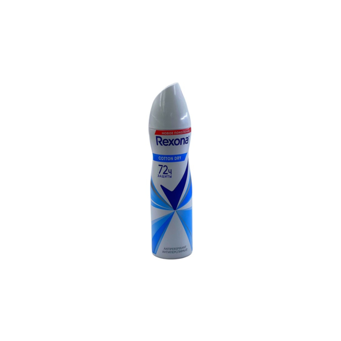СПРЕЙ ДЕЗД REXONA COTTON DRY 72Ч 150МЛ
