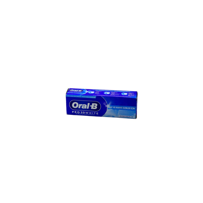 ORAL-B ЗУБНАЯ ПАСТА WHITE 75МЛ