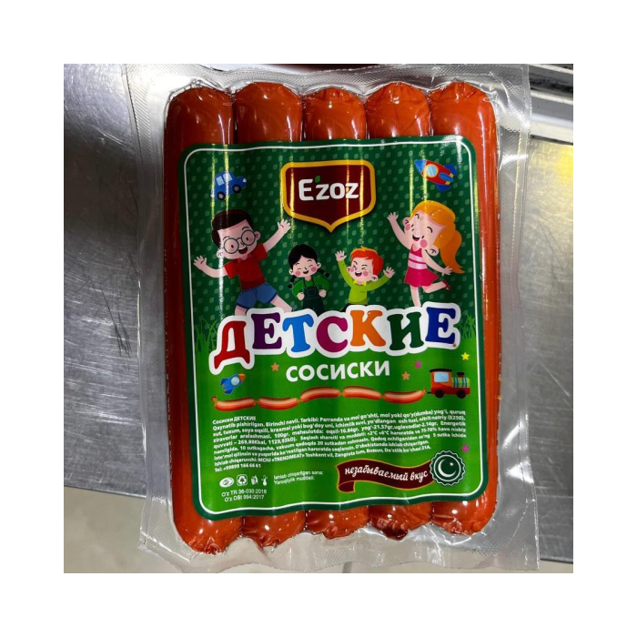 333 СОСИСКИ EZOZ ДЕТСКИЕ ШТ