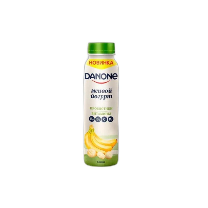 ЙОГУРТ DANONE БАНАН 270ГР