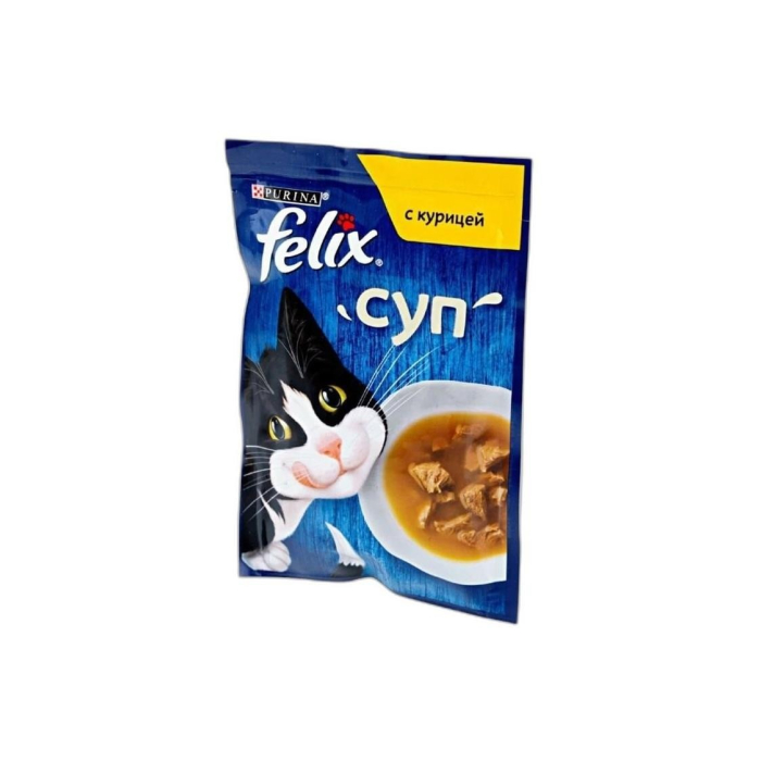 FELIX КОРМ СУП КУРИЦЕЙ 48Г