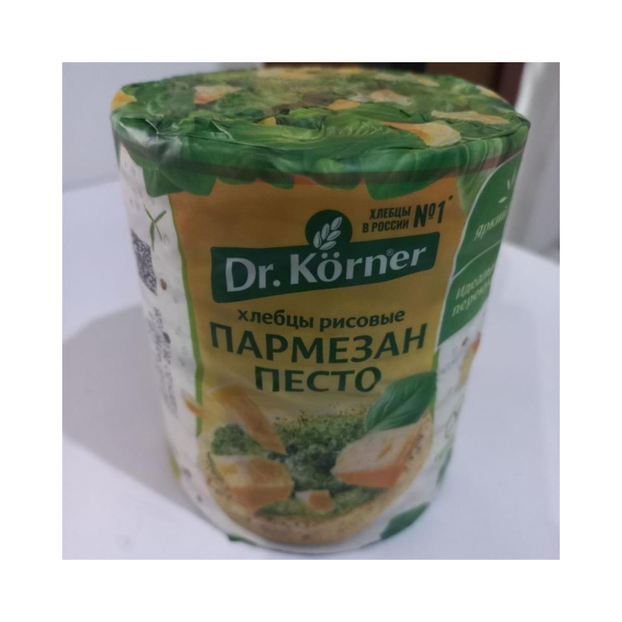 ХЛЕБЦЫ DR.KORNER ПАРМЕЗАН ПЕСТО 80г