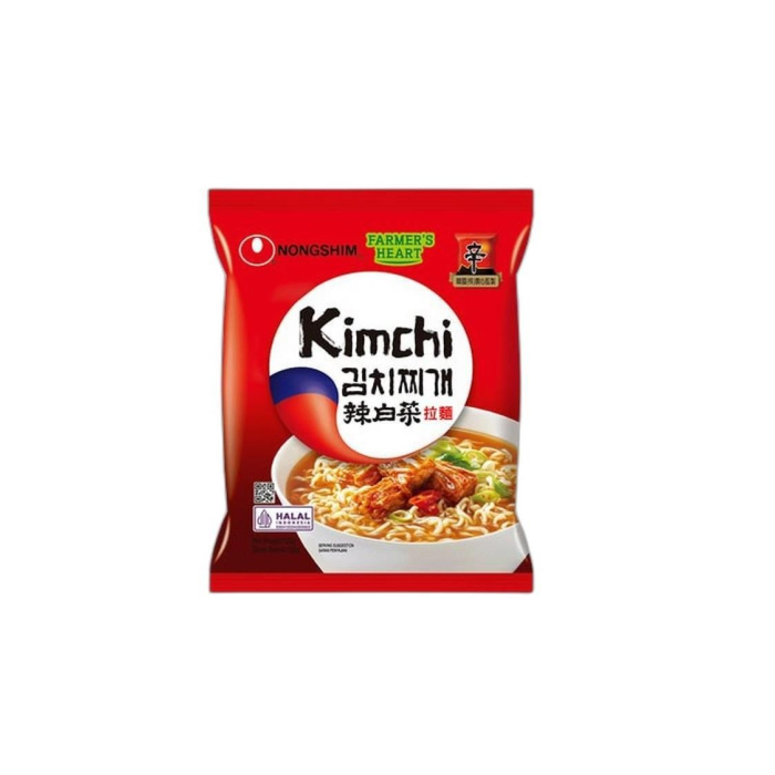 ЛАПША KIMCHI FARMERS HEART 120g
