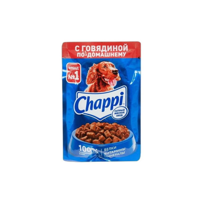 CHAPPI КОРМ ДЛЯ СОБАК 85г