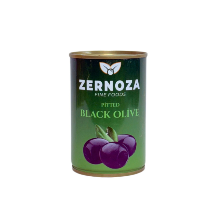 ZERNOZA PITTED BLACK OLIVE 300g
