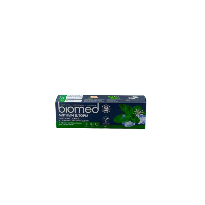 BIOMED ЗУБ.ПАСТА МЯТНЫЙ ШТОРМ 100г