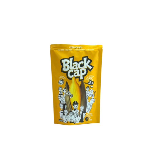 СЕМЕЧКИ BLACK CAP БЕЗ СОЛИ 100г