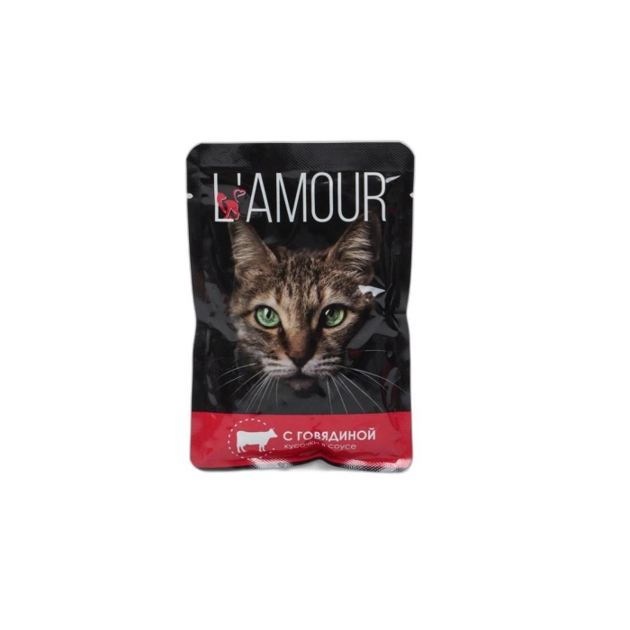 LAMOUR КОРМ ДЛЯ КОШЕК 0,075КГ