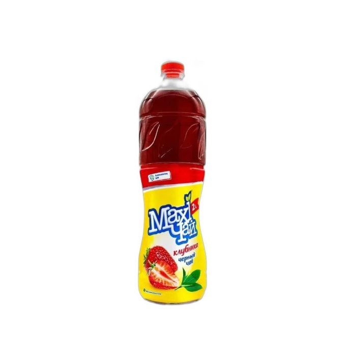 MAXI ЧАЙ ЧЕРНЫЙ КЛУБНИКА 2Л