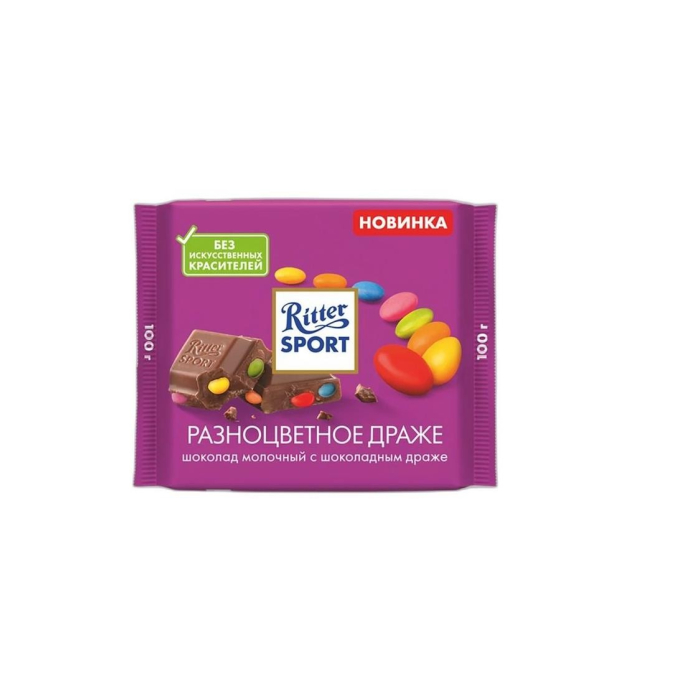RITTER SPORT РАЗНОЦВЕТНОЕ ДРАЖЕ 100ГР