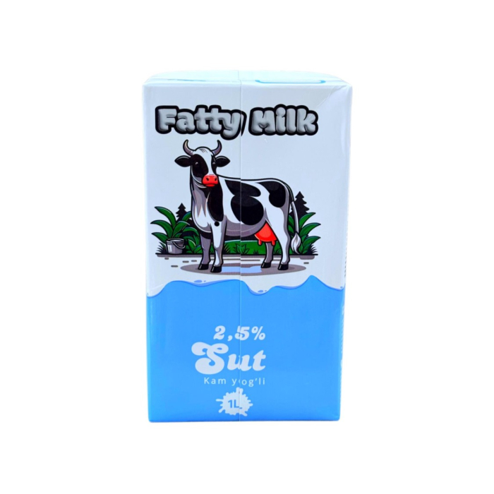 МОЛОКО FATTY MILK 2,5% 1L