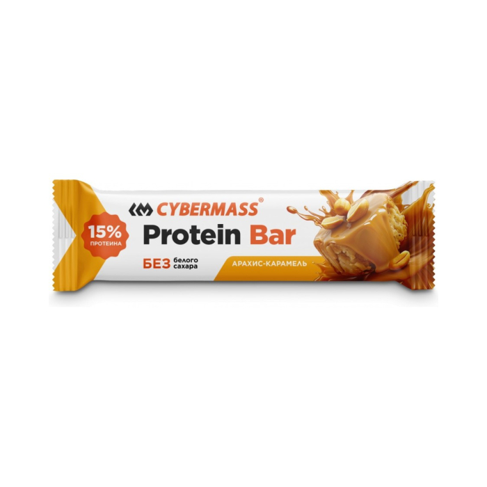 CYBERMASS PROTEIN BAR АРАХИС-КАРАМЕЛЬ 40Г