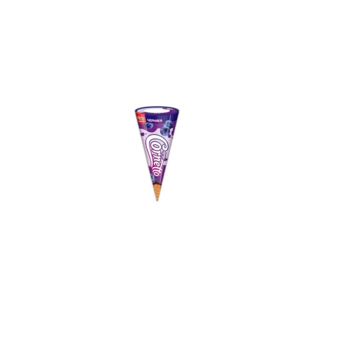 МОРОЖ CORNETTO YOGURT BLUEBERRY 64GR