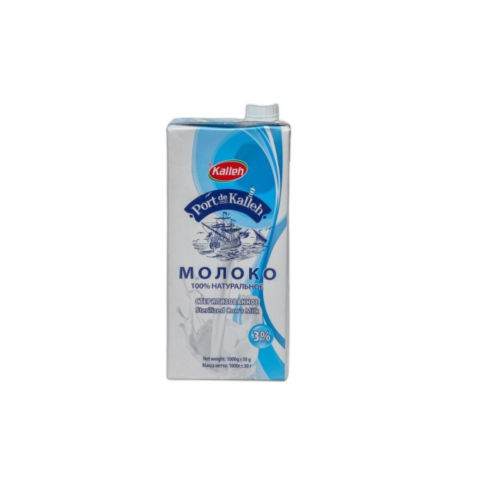 МОЛОКО PORT DE KALLEH 3% 1Л