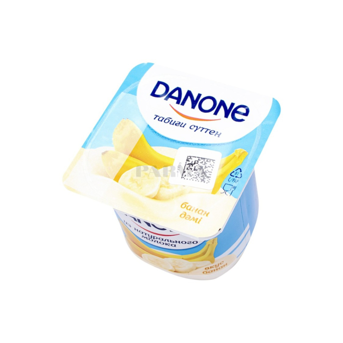ЙОГУРТ DANONE БАНАН 1.2% 100ГР