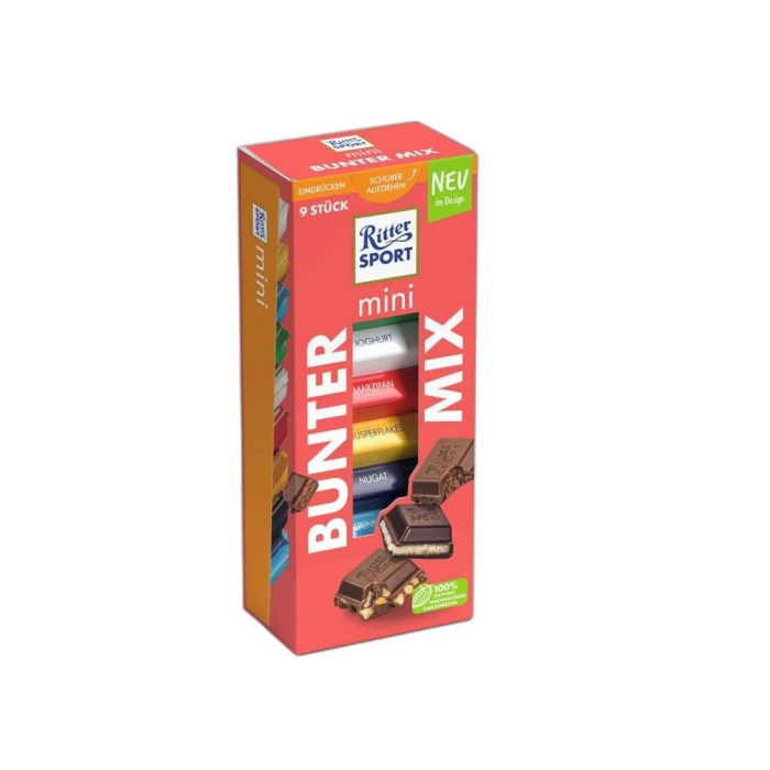 RITTER SPORT BUNTER MIX 150ГР