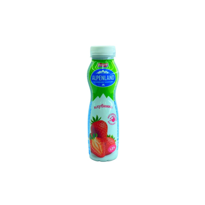 ЙОГУРТ ALPENLAND КЛУБНИКА 1,2% 290 ГР