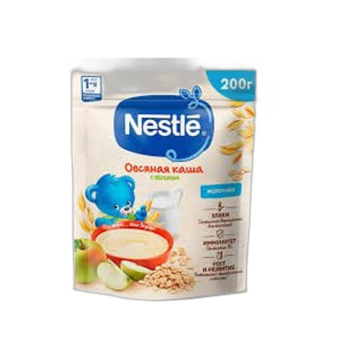 КАША NESTLE ОВСЯНАЯ С ЯБЛОКАМИ  1ГОД 200 ГР